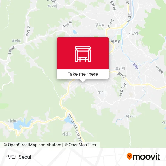 앞말 map