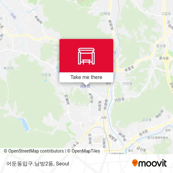 어둔동입구.남방2동 map