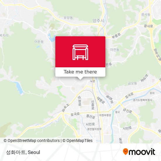 성화마트 map