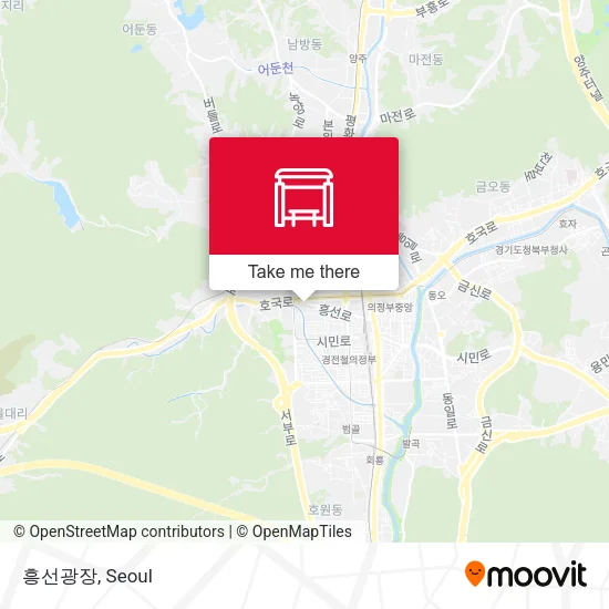 흥선광장 map
