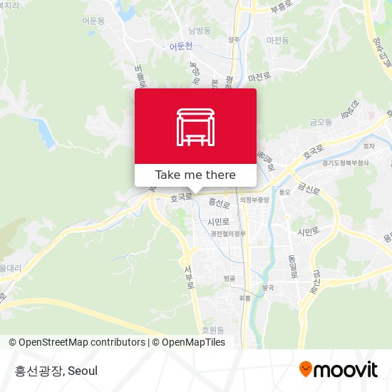 흥선광장 map