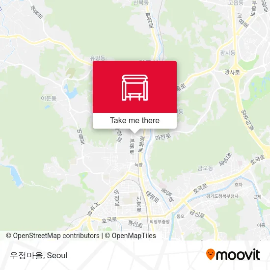 우정마을 map