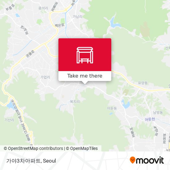 가야3차아파트 map