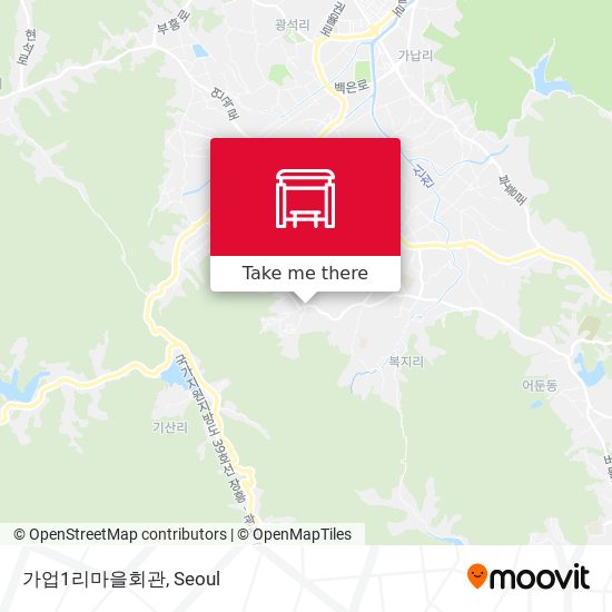 가업1리마을회관 map