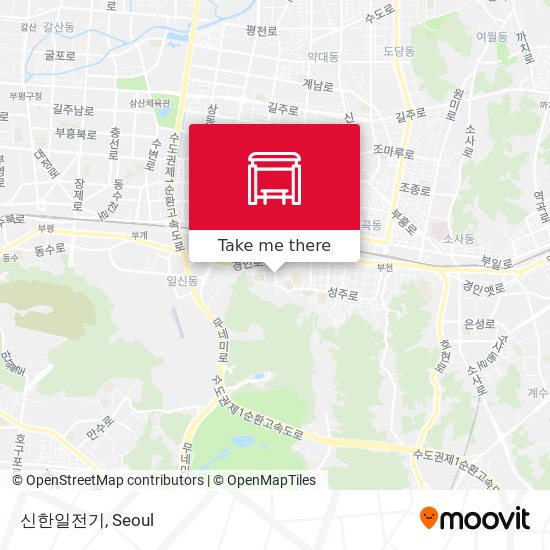 신한일전기 map