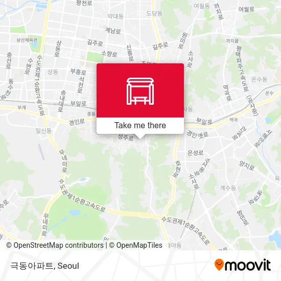 극동아파트 map