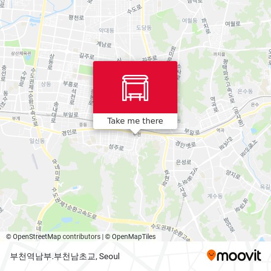 부천역남부.부천남초교 map