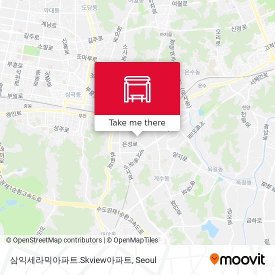 삼익세라믹아파트.Skview아파트 map