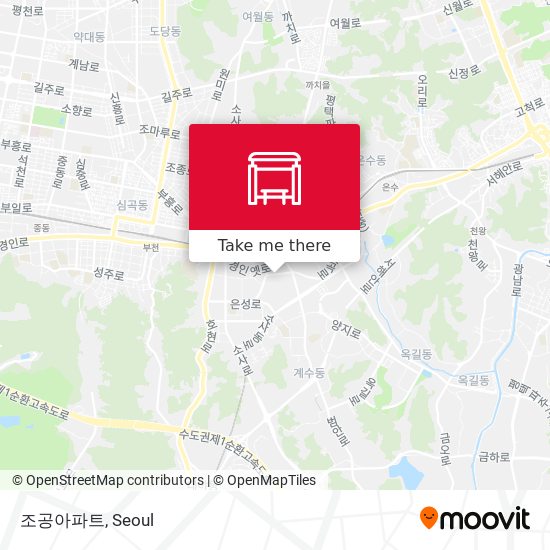 조공아파트 map