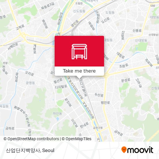 산업단지백양사 map