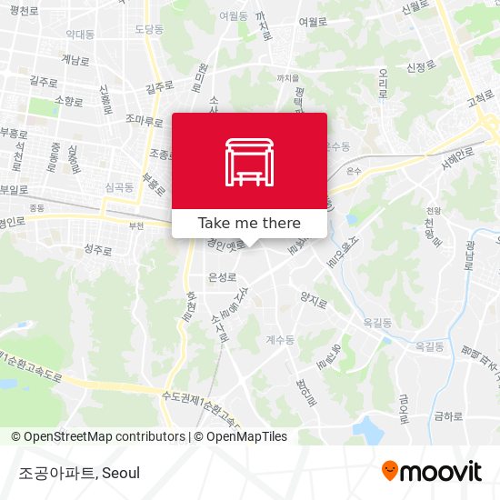 조공아파트 map