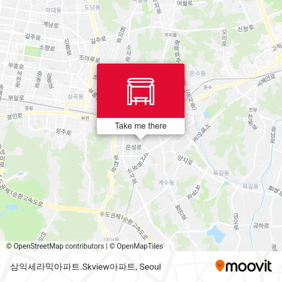 삼익세라믹아파트.Skview아파트 map