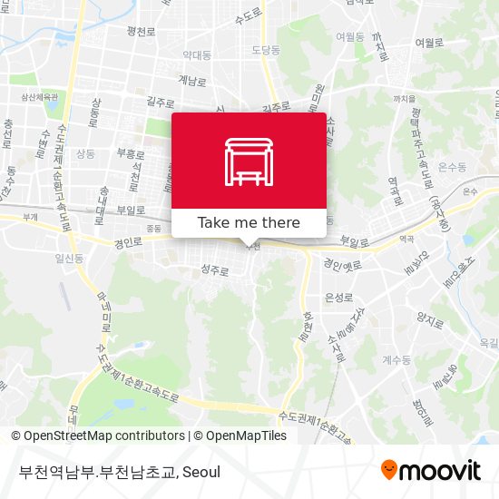 부천역남부.부천남초교 map