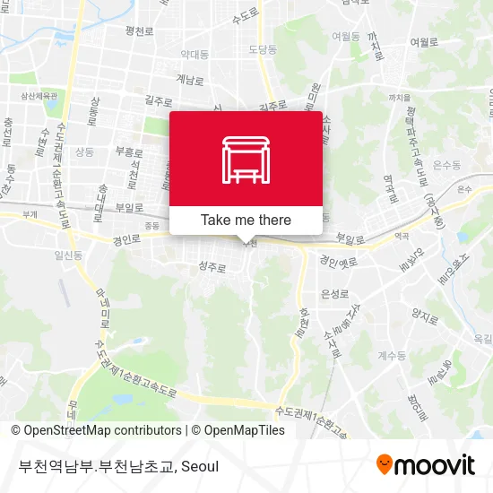 부천역남부.부천남초교 map