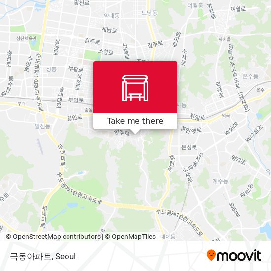 극동아파트 map