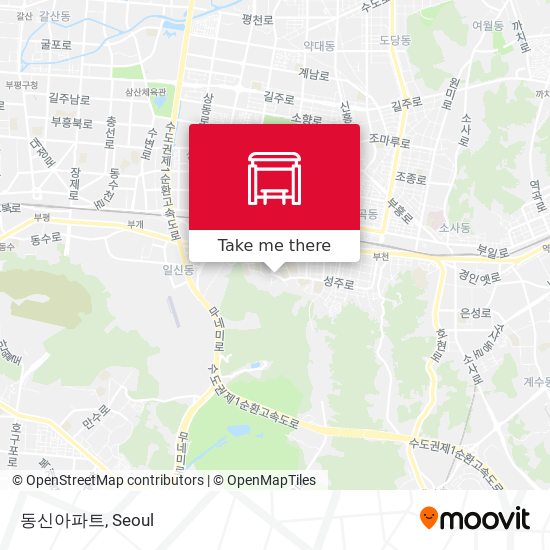 동신아파트 map