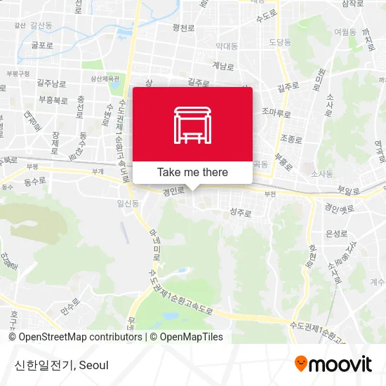 신한일전기 map