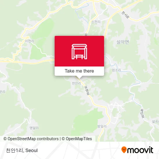 천안1리 map