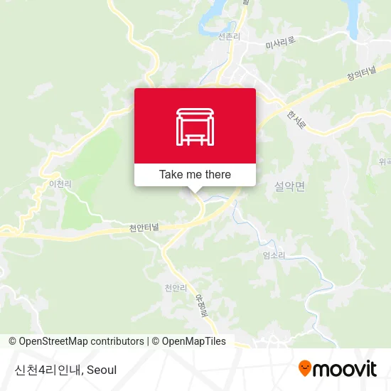 신천4리인내 map