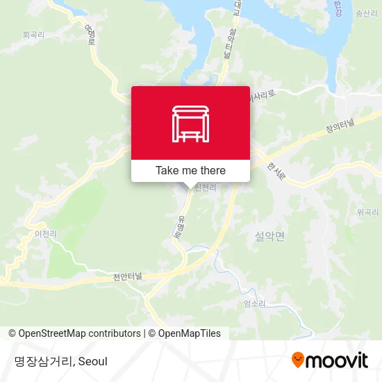 명장삼거리 map