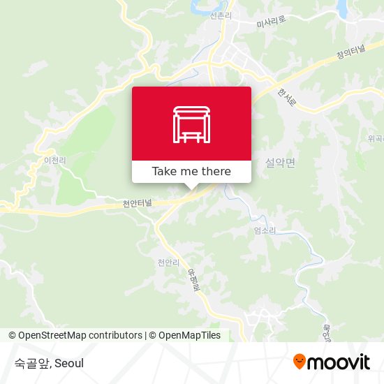 숙골앞 map