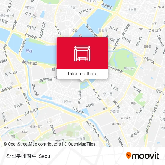 잠실롯데월드 map