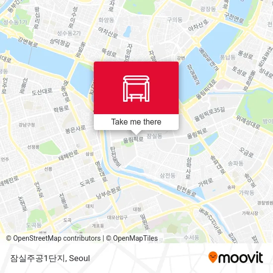 잠실주공1단지 map