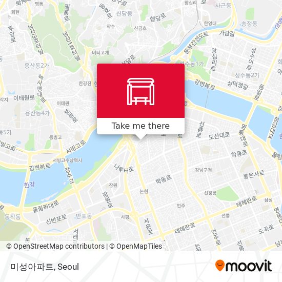 미성아파트 map