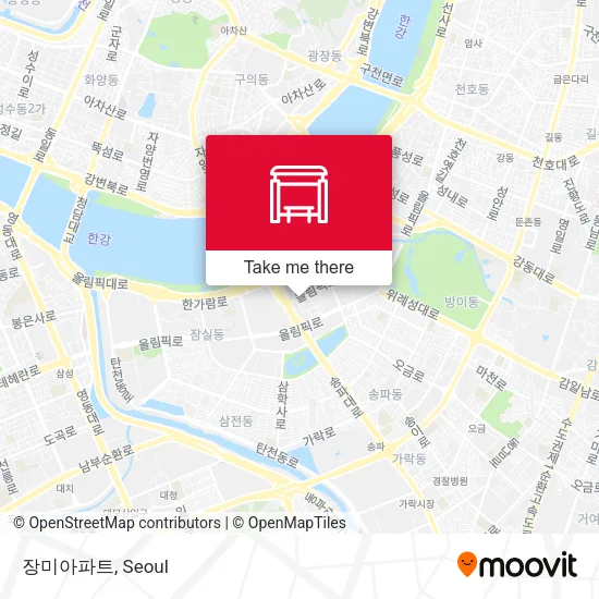 장미아파트 map