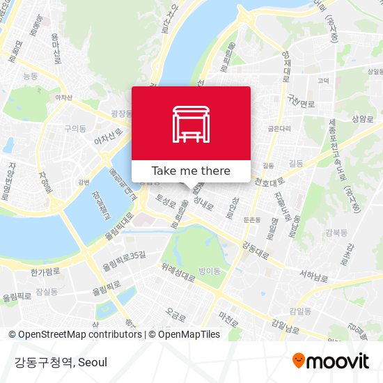 강동구청역 map