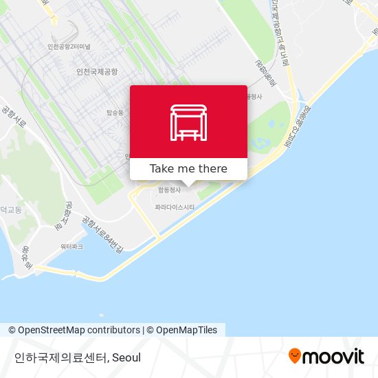 인하국제의료센터 map