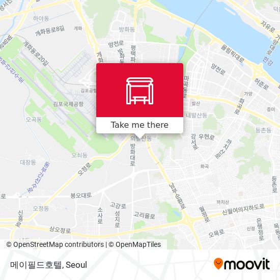 메이필드호텔 map