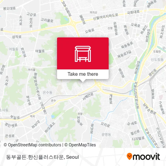 동부골든.한신플러스타운 map