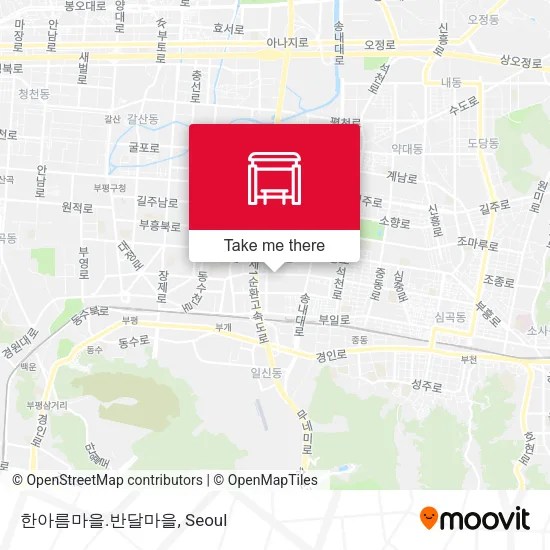 한아름마을.반달마을 map