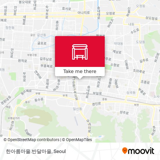 한아름마을.반달마을 map