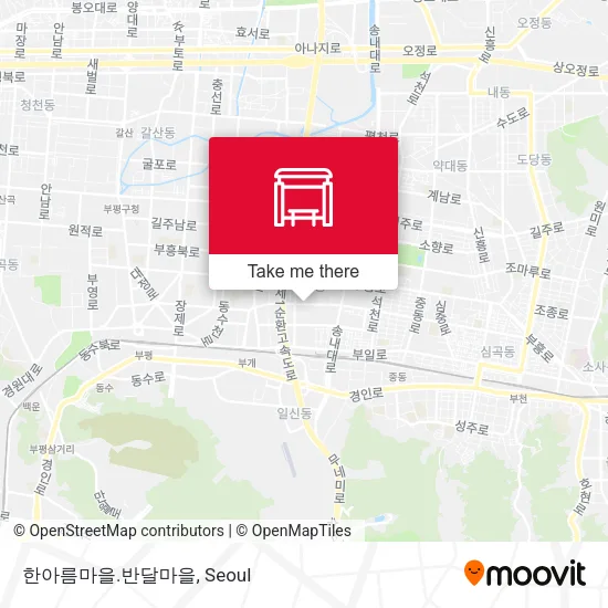 한아름마을.반달마을 map