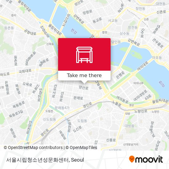 서울시립청소년성문화센터 map