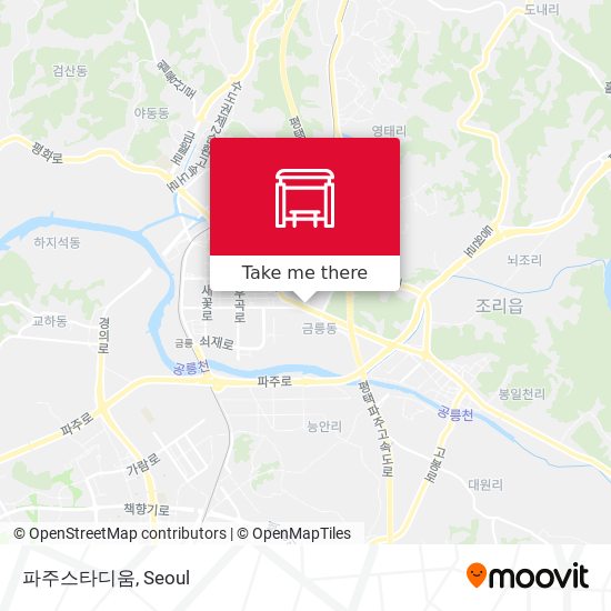 파주스타디움 map