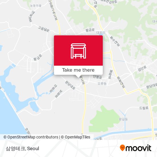 삼영테크 map