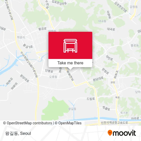 왕길동 map
