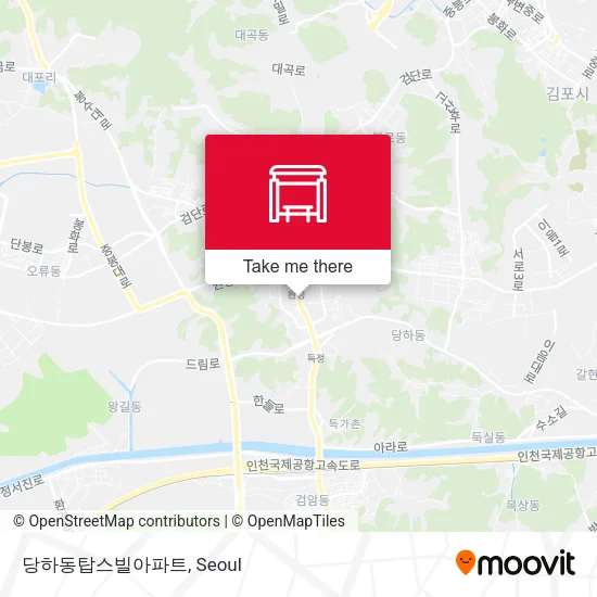 당하동탑스빌아파트 map