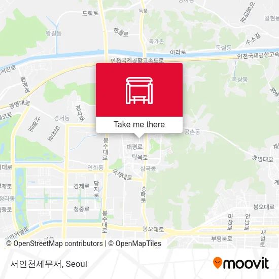 서인천세무서 map