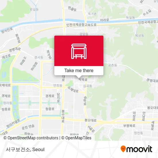 서구보건소 map