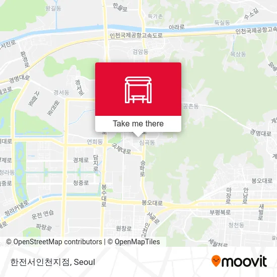 한전서인천지점 map