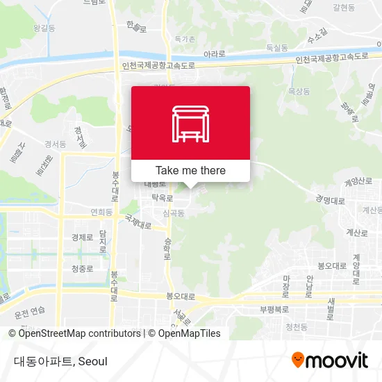 대동아파트 map