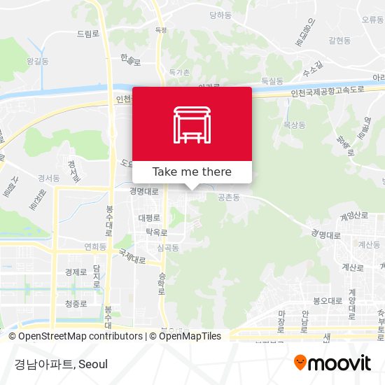 경남아파트 map