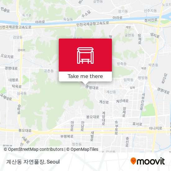 계산동 자연풀장 map