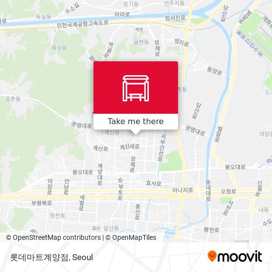 롯데마트계양점 map