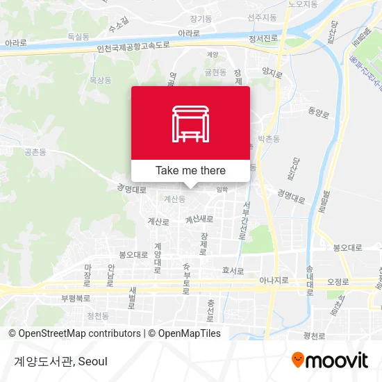 계양도서관 map
