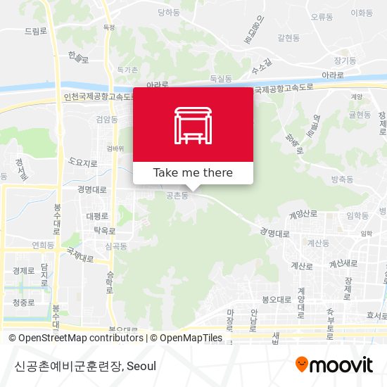 신공촌예비군훈련장 map